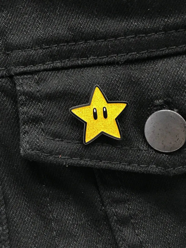 Super Star Enamel Pins