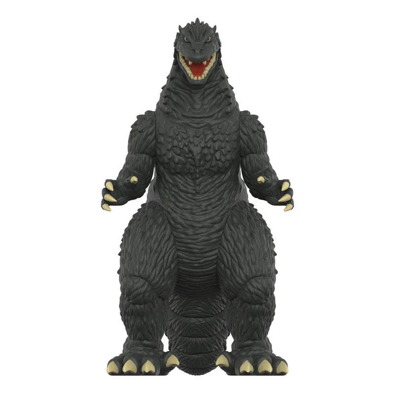 Godzilla 2000 Toho ReAction Figure front view.