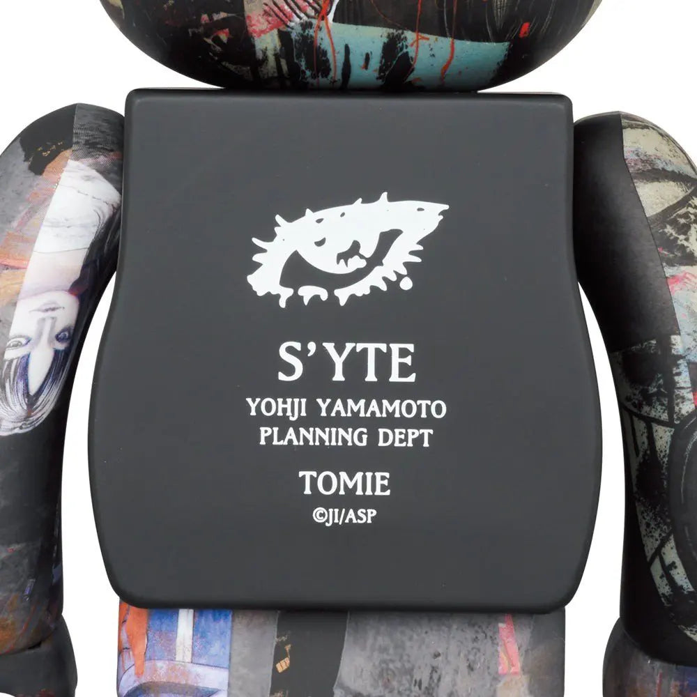 400% & 100% Bearbrick Set - S'YTE x Junji Ito TOMIE