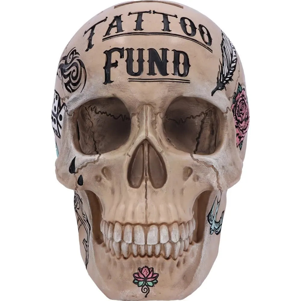 skull piggy bank