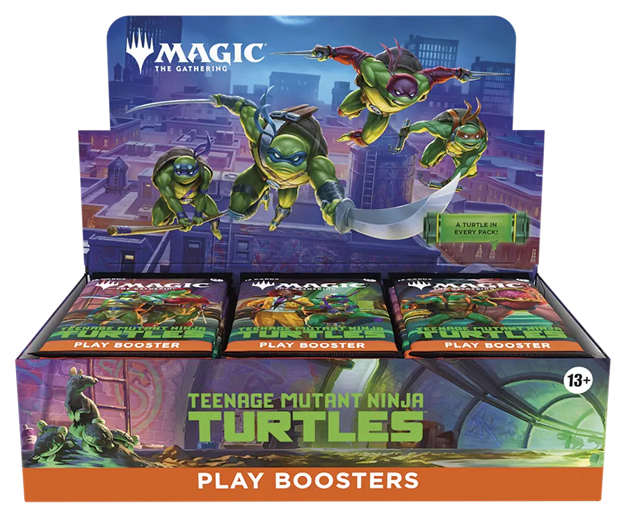 MTG Teenage Mutant Ninja Turtles Play Booster Display