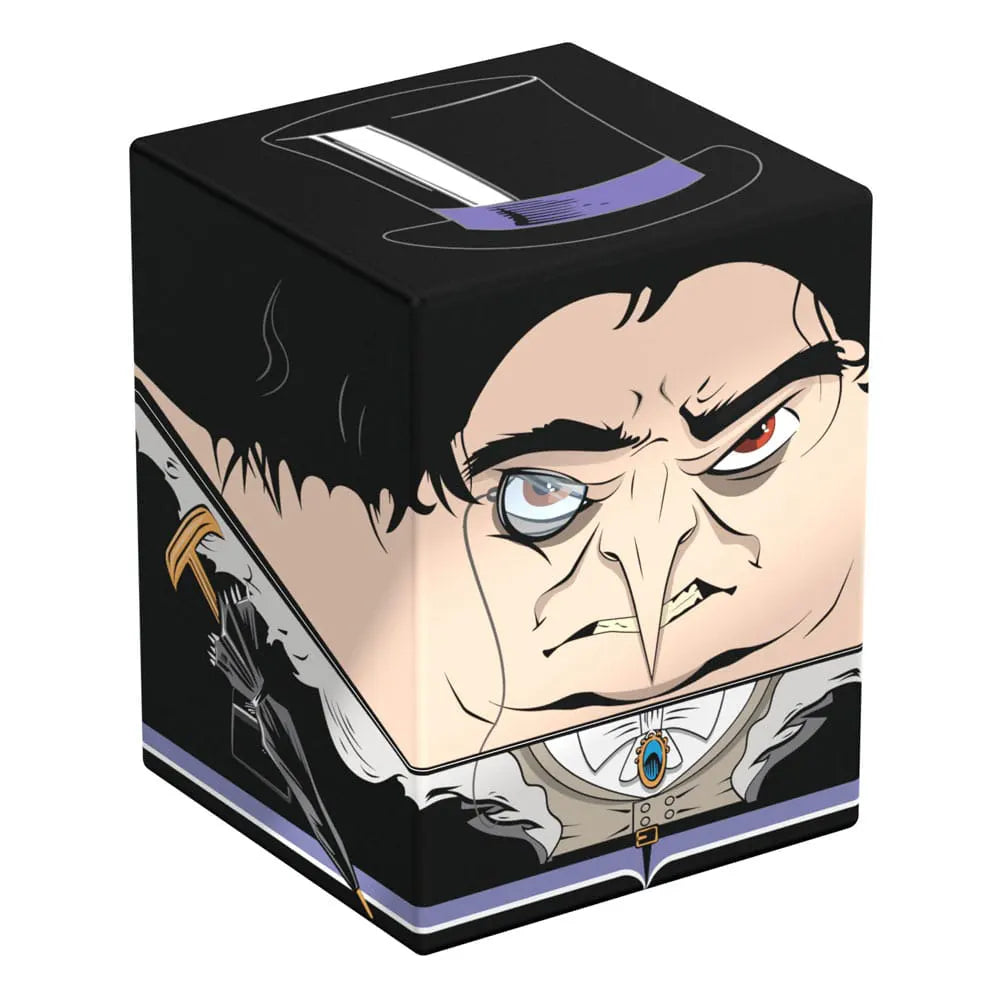 Front view of The Penguin Squaroes deck box featuring Gotham villain design