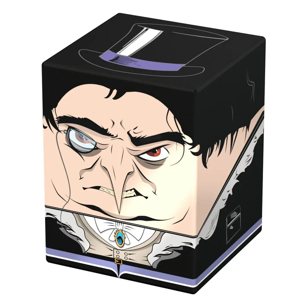 Front view of The Penguin Squaroes deck box featuring Gotham villain design