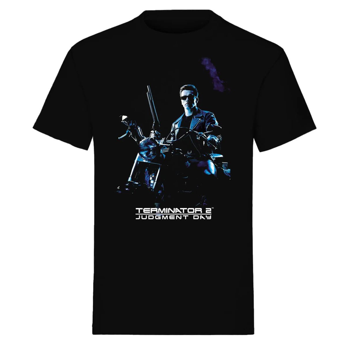 The Terminator Bike Pose Black T-Shirt (PRE-ORDER SHIPS DECEMBER 2025)