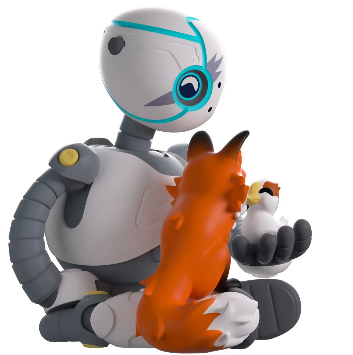 Roz Fink and Brightbill Youtooz figure side view