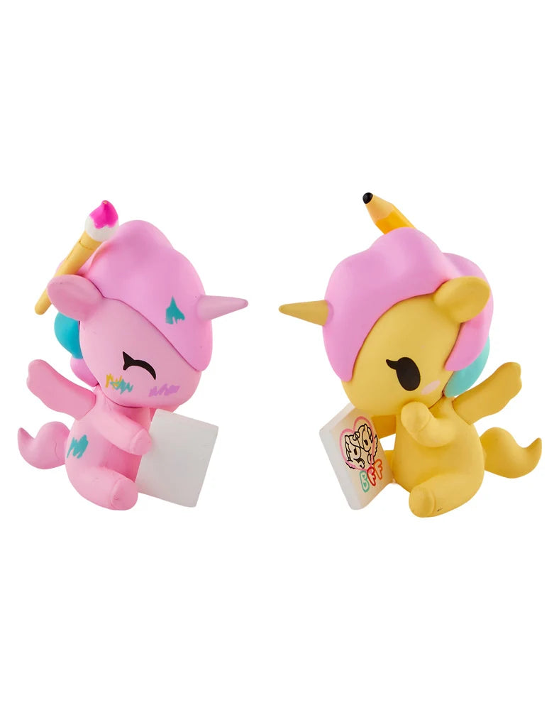 tokidoki Twinsies Unicorno Doodle & Sketch collectible figure set
