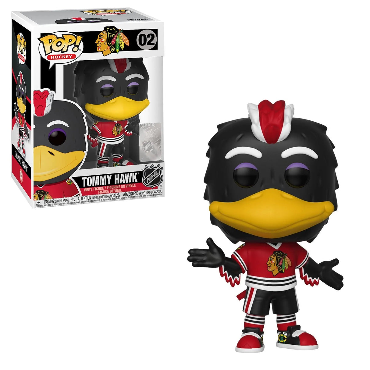 Tommy Hawk 02 Funko Pop! Vinyl Hockey - Chicago Blackhawks