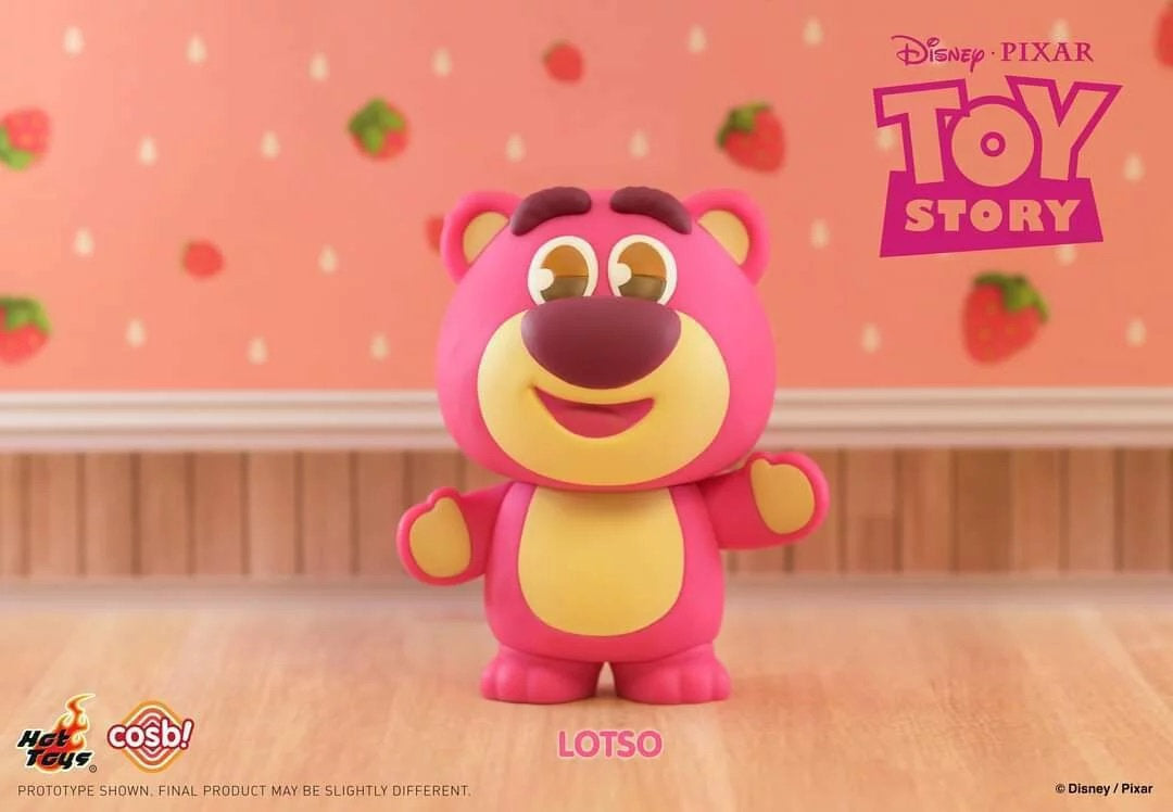 Happy Lotso Cosbi vinyl figure with open arms Disney Pixar
