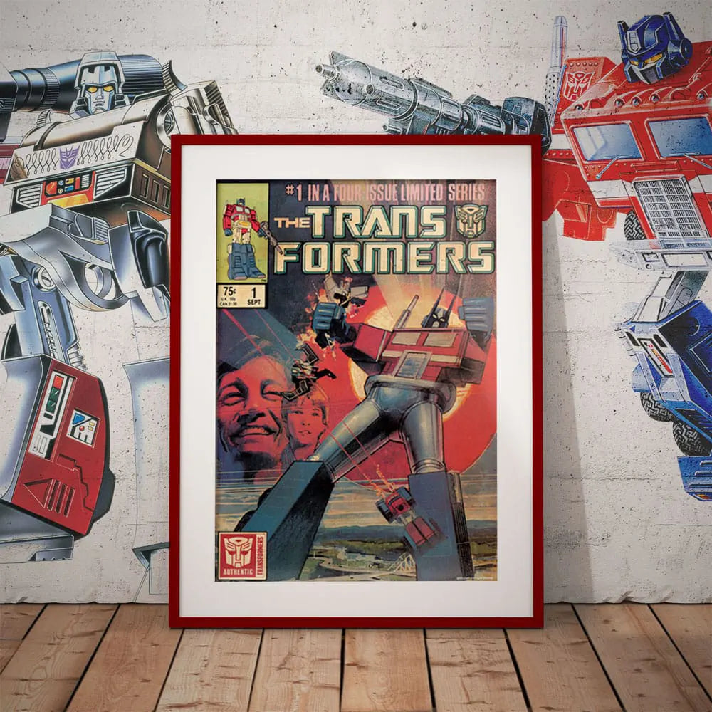 Transformers Art Print 40th Anniversary Limited Edition