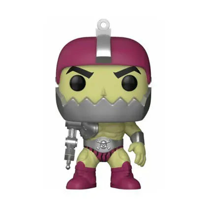 Trap Jaw Comic Funko Pop Vinyl figure showing mechanical jaw and cybernetic arm