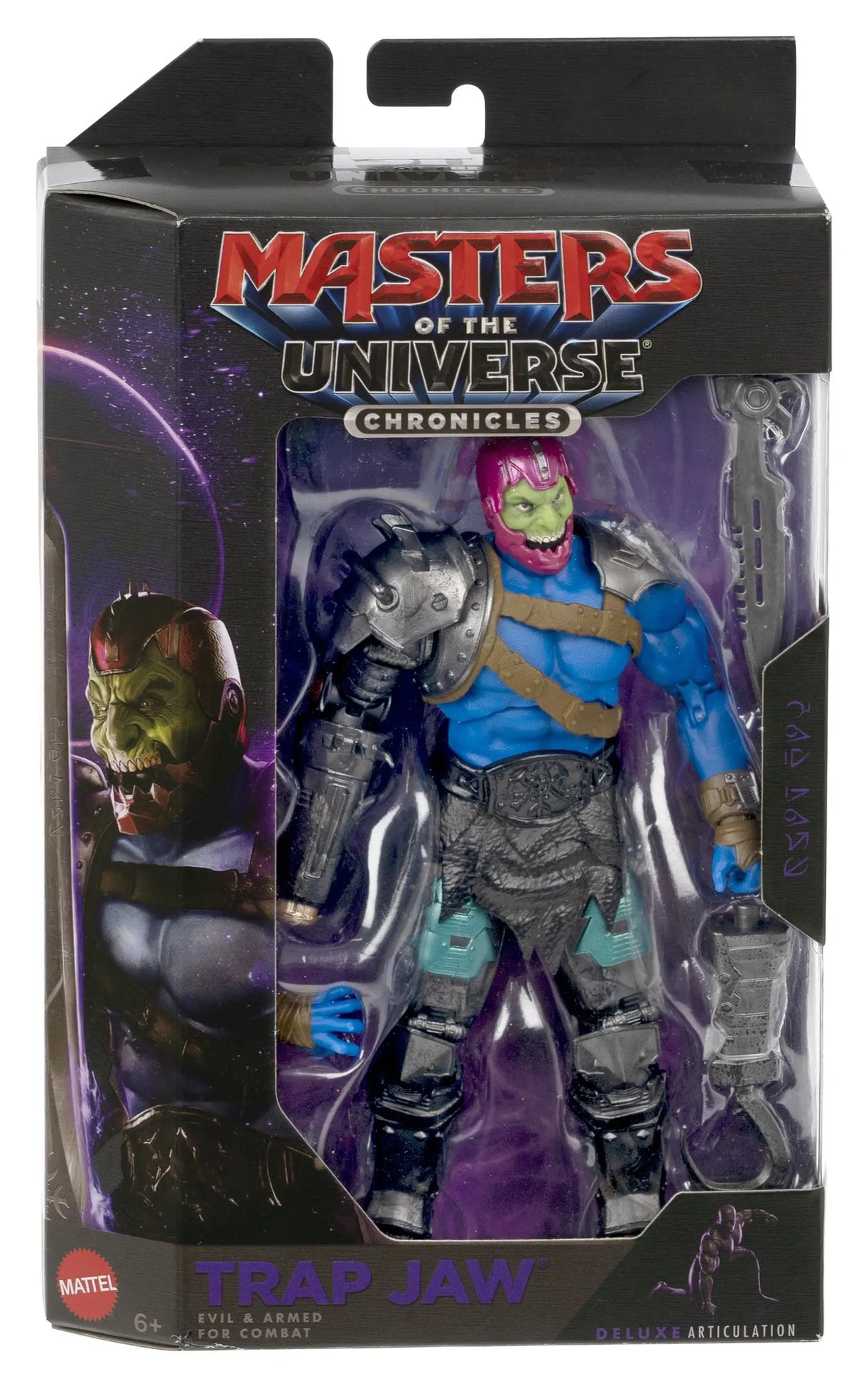 Trap Jaw Masters of the Universe Chronicles figure ready to serve Skeletor in battle