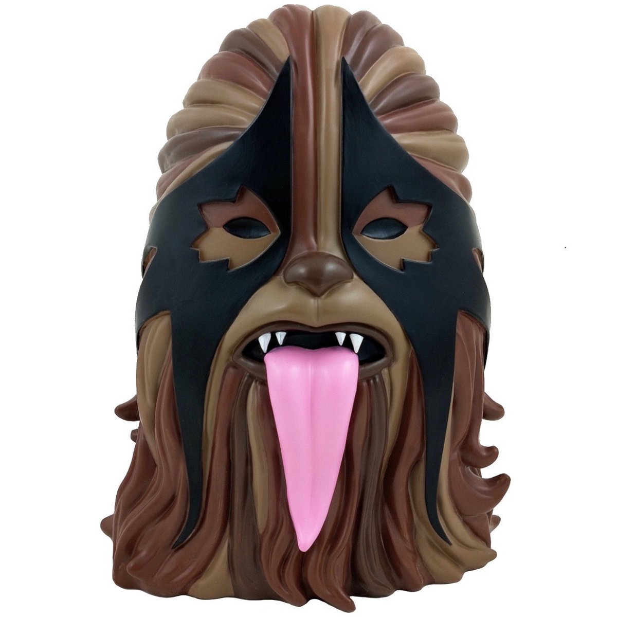 8 inch Thrashbacca Original Brown resin designer figure front view by IBREAKTOYS