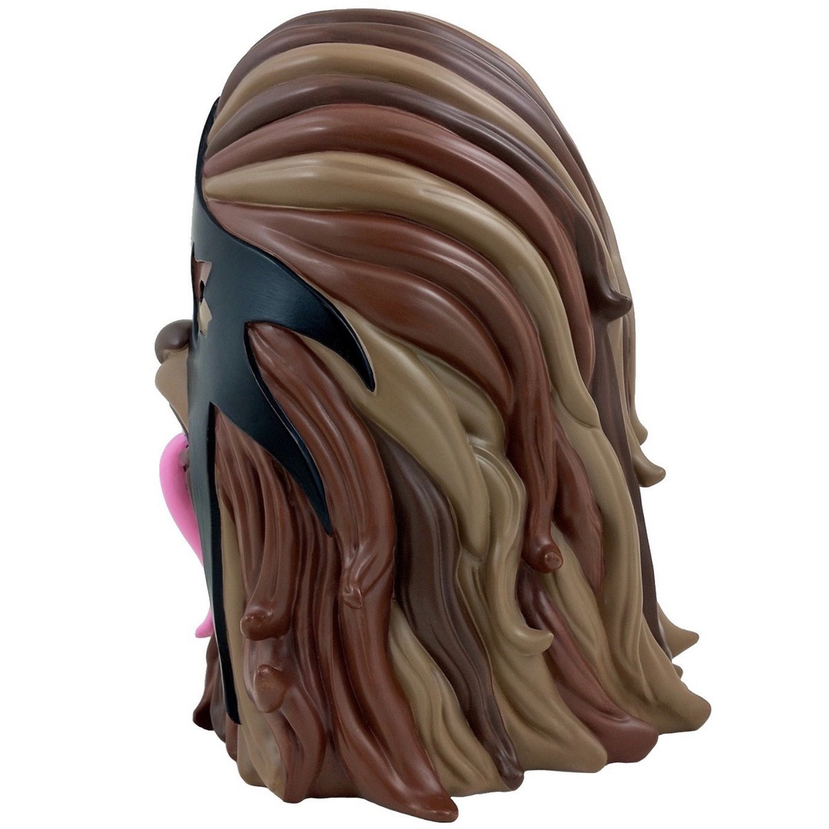 Three-quarter view of Thrashbacca Original Brown limited edition statue