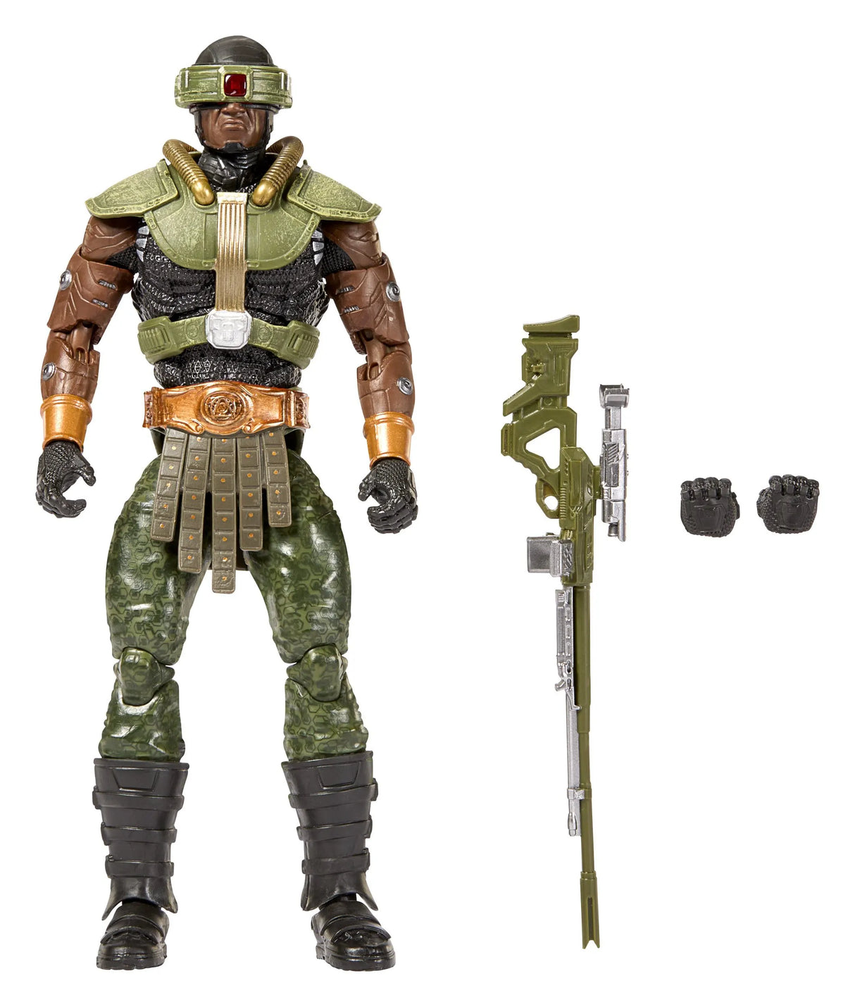 Tri-Klops Masters of the Universe Chronicles 2026 movie action figure with rifle and interchangeable hands