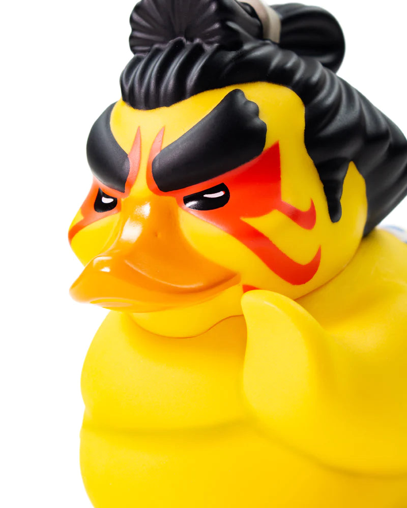 E. Honda duck face close-up