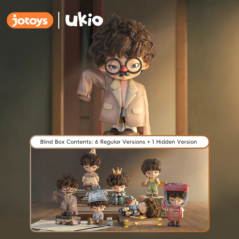 Ukio Letters to Nowhere character figure wearing glasses