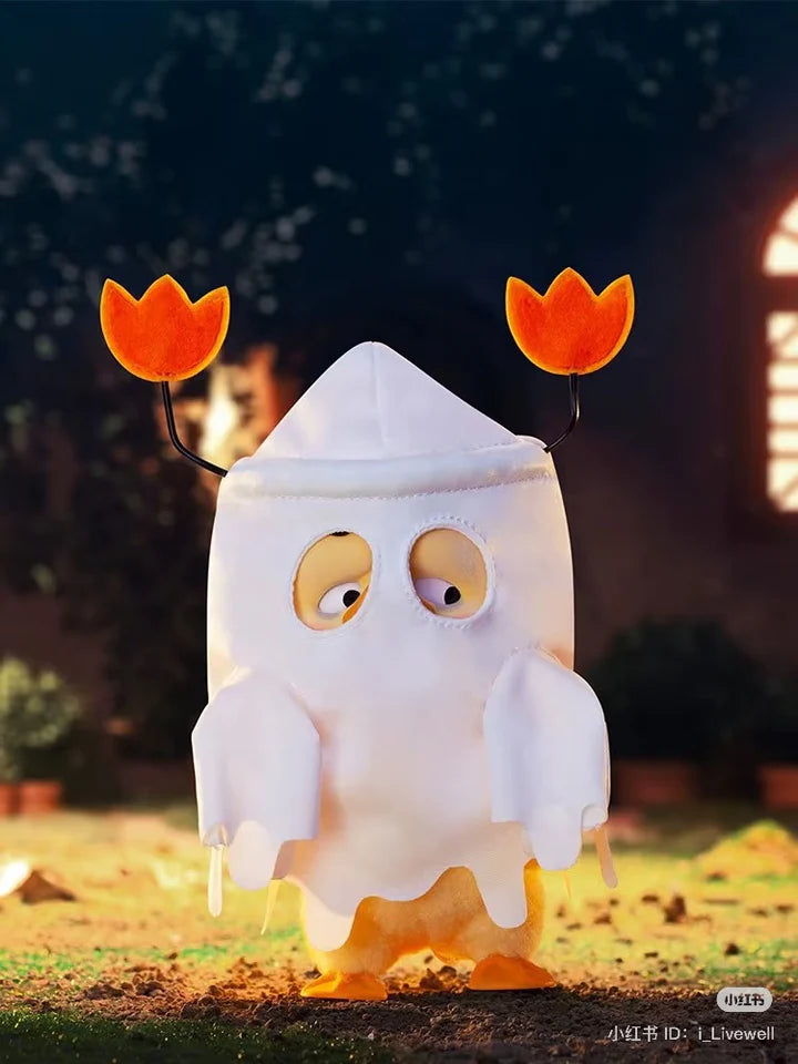 Let Me Go Duck dressed as ghost from Upset Duck Born This Way Blind Box