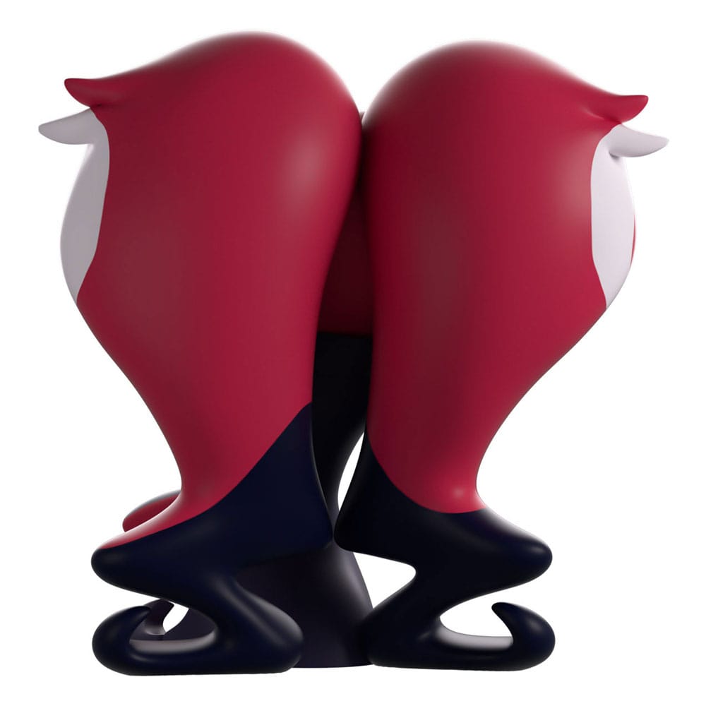 Rear view of Velvette Youtooz vinyl figure showing sculpted hair and pose details