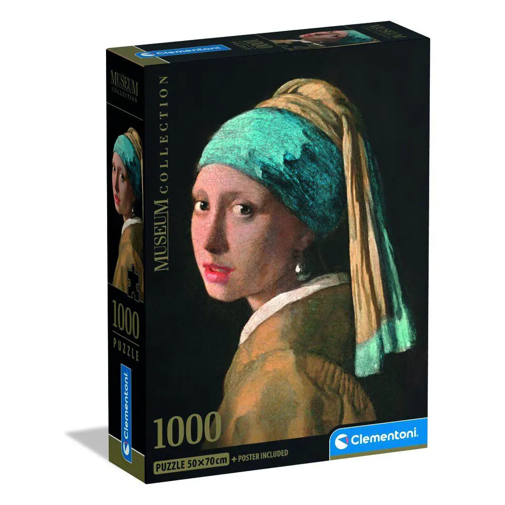 Vermeer Girl with a Pearl Earring Clementoni 1000-piece puzzle box