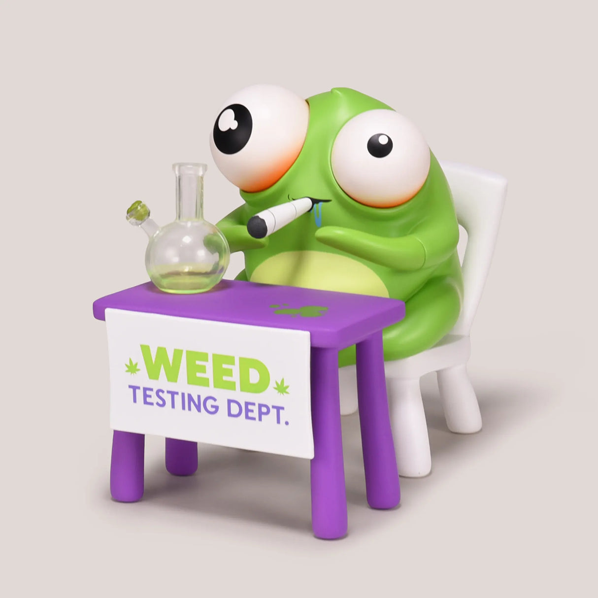 Weed Testing Dept. Vinyl Figure
