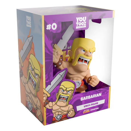 Clash of Clans Vinyl Figure Barbarian Yootooz Box