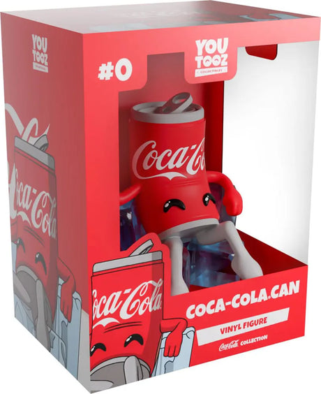 Youtooz Coca-Cola Can figure in red display box