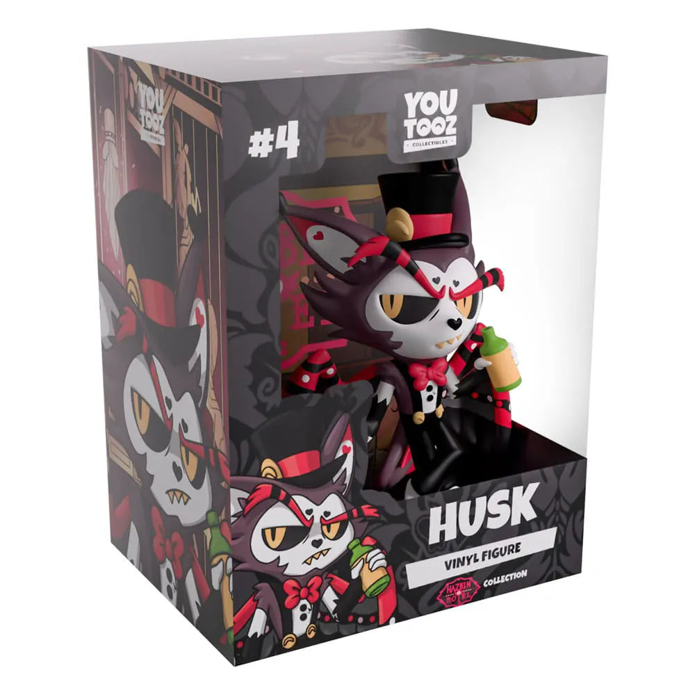 Youtooz Husk vinyl figure in collector box from Hazbin Hotel series