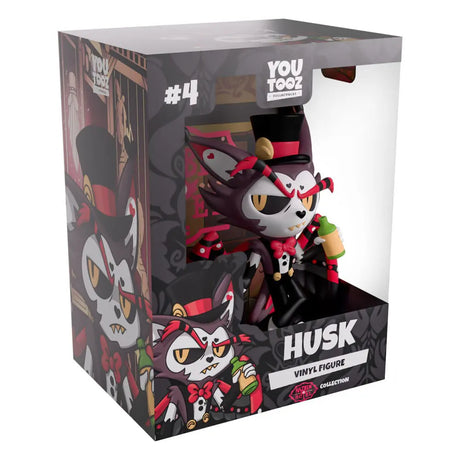 Youtooz Husk vinyl figure in collector box from Hazbin Hotel series
