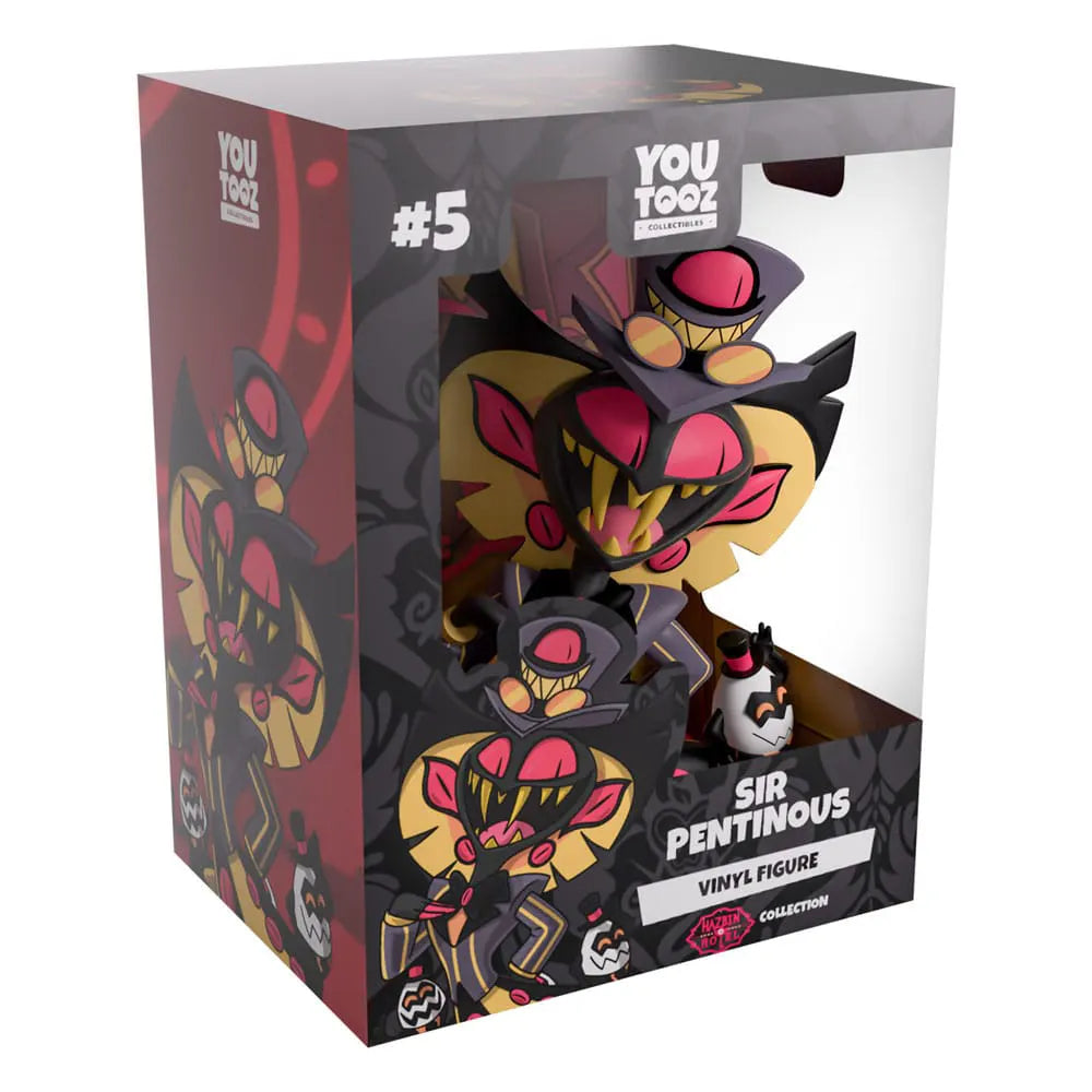 Packaged Youtooz #5 Sir Pentious collectible with illustrated box art