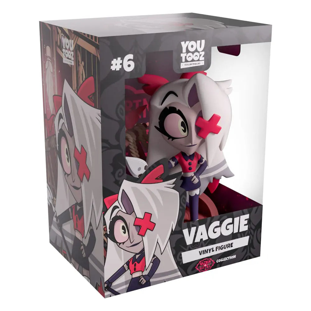 Collector’s boxed Vaggie figure by Youtooz, Hazbin Hotel edition