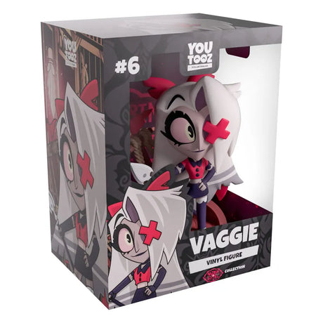 Collector’s boxed Vaggie figure by Youtooz, Hazbin Hotel edition