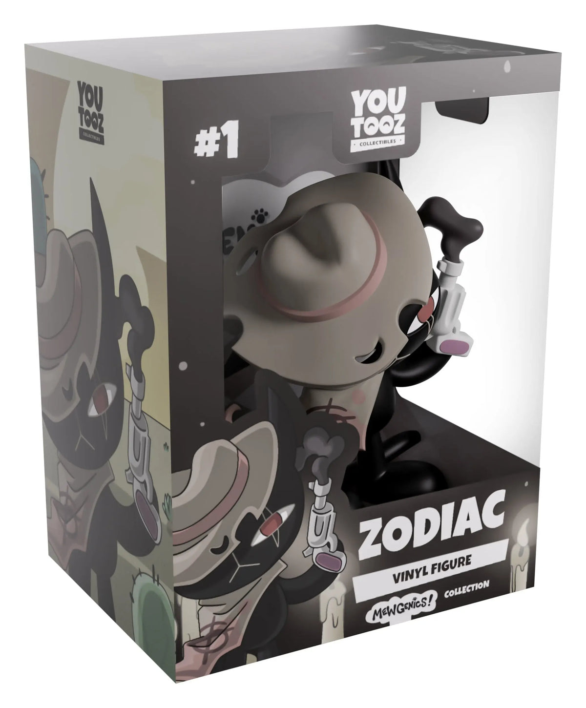 Zodiac Mewgenics Youtooz collectible figure in official display box