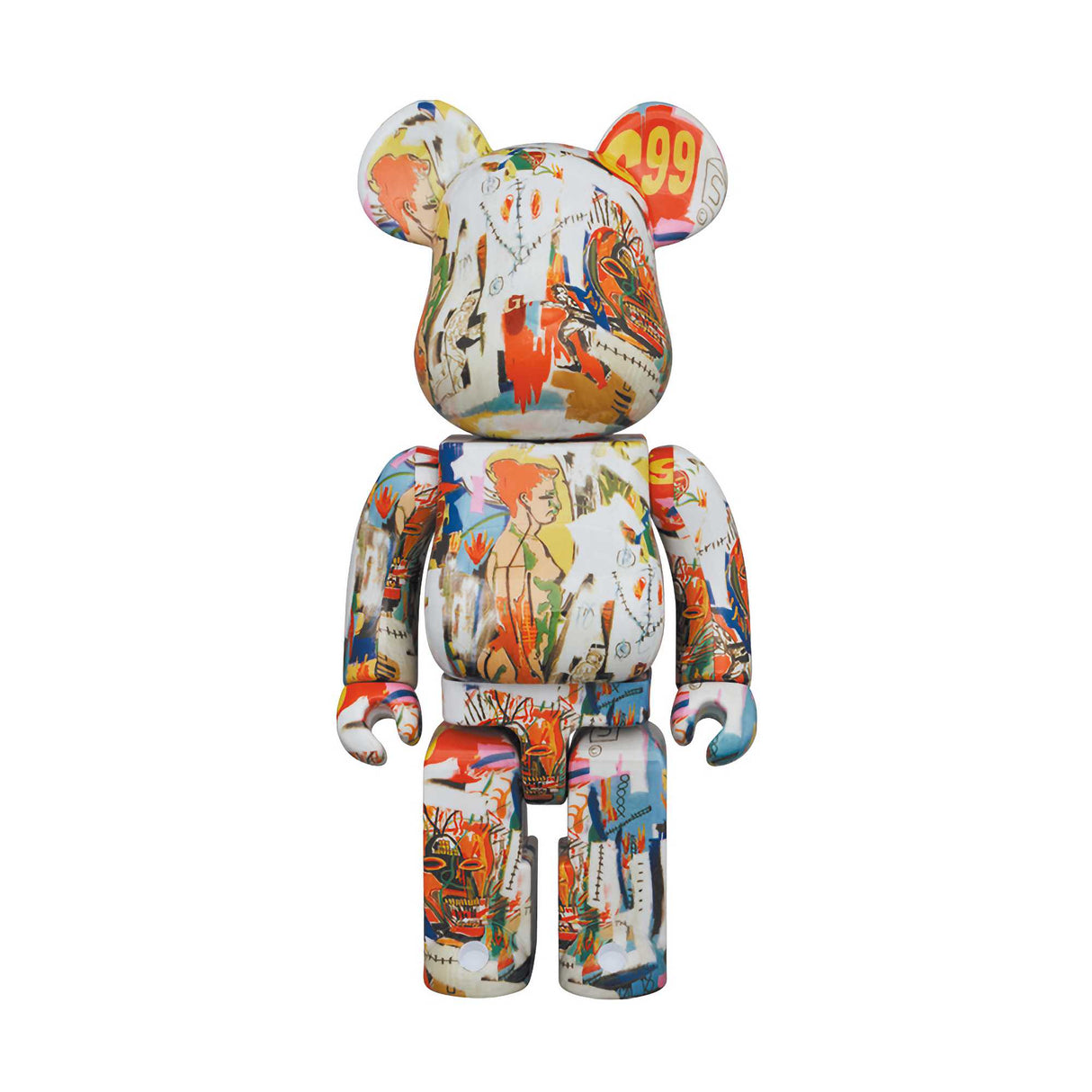 Medicom Toys 400% Bearbrick - Andy Warhol x Jean-Michel Basquiat (V4 - 6.99)