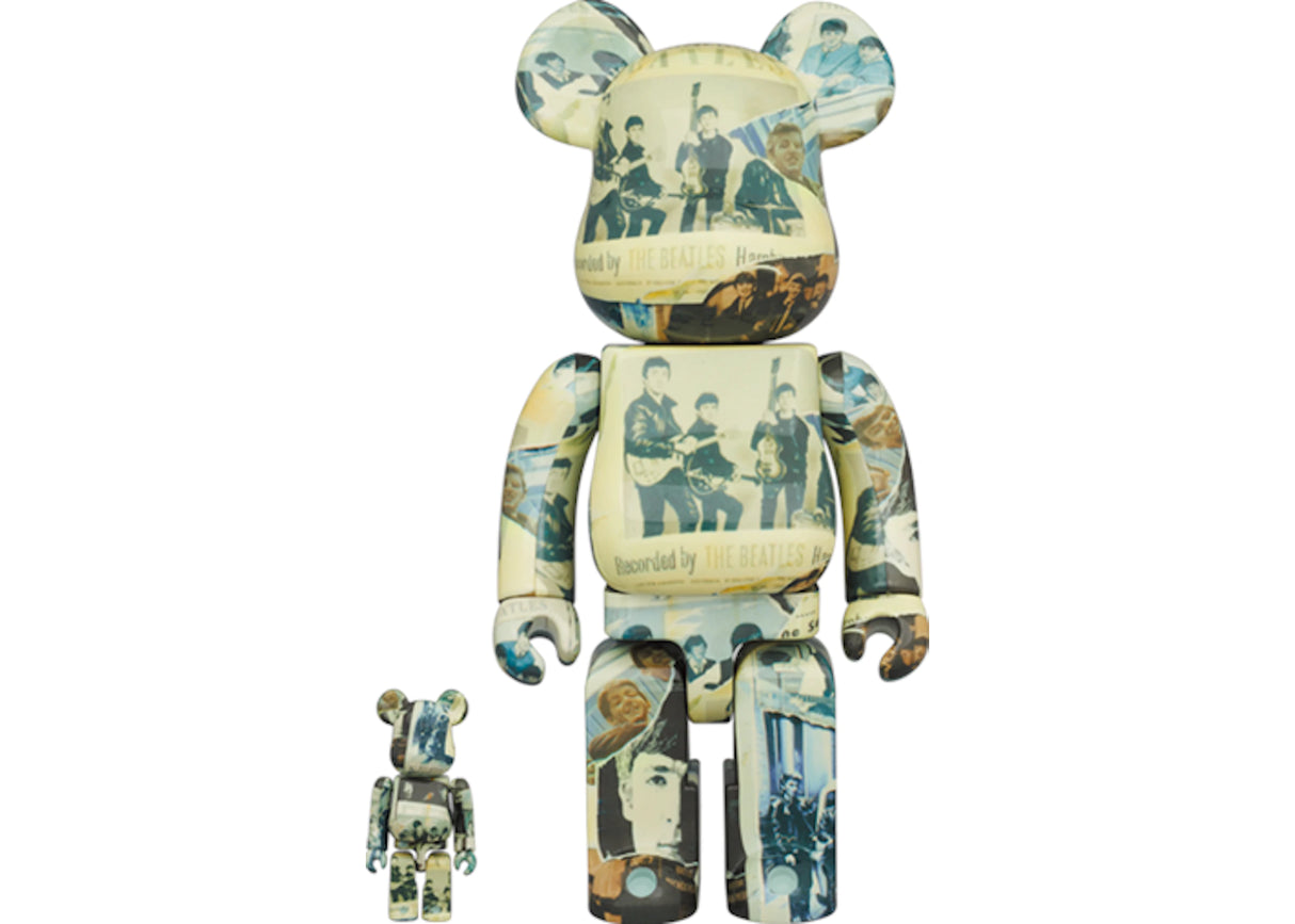 Medicom Toys 400% & 100% Bearbrick set - The Beatles (Anthology)