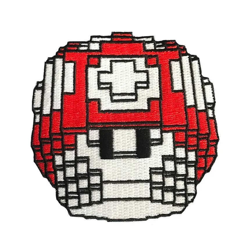 Mushroom Embroidered patch by Vuitbits