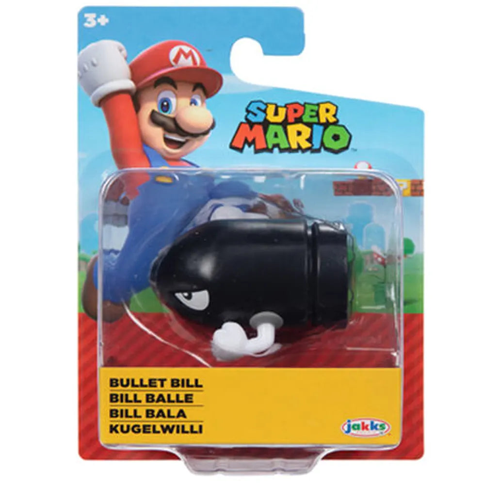 Nintendo: Bullet Bill Action Figure 6,5cm by Jakks Pacific