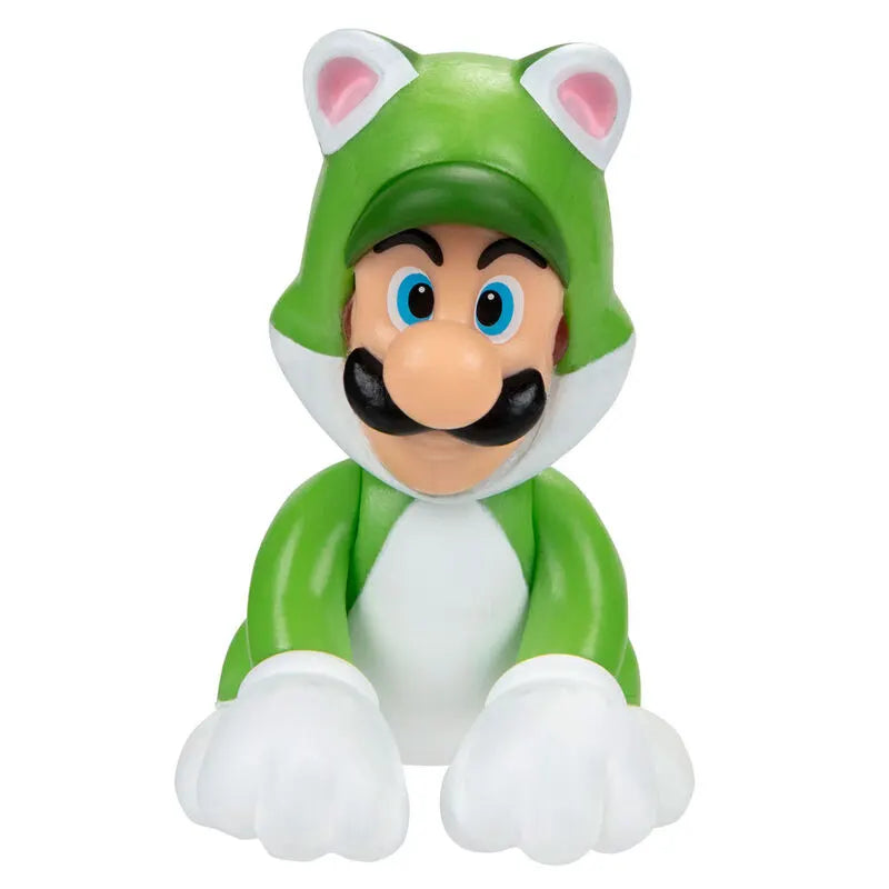 Nintendo: Cat Luigi Action Figure 6,5cm by Jakks Pacific