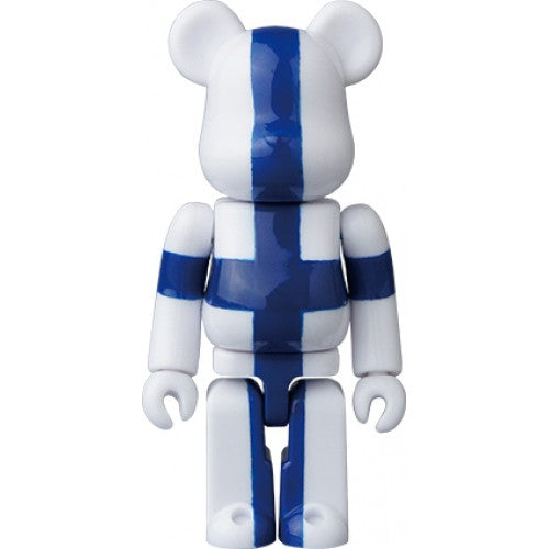 Finland - Flag - 100% Bearbrick Series 35