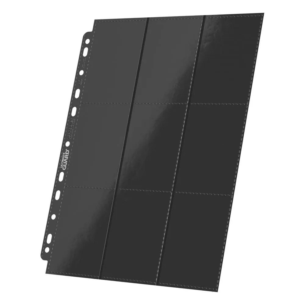 18-Pocket Pages Side-Loading (10 Pack) - Black - Ultimate Guard