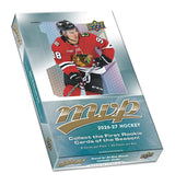 2026-27 Upper Deck MVP Hockey Hobby Box with 20 packs of NHL trading cards