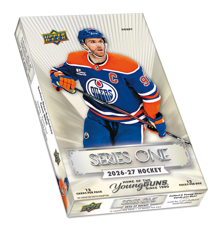 2026-27 Upper Deck Series One Hockey Hobby Box featuring Connor McDavid of the Edmonton Oilers