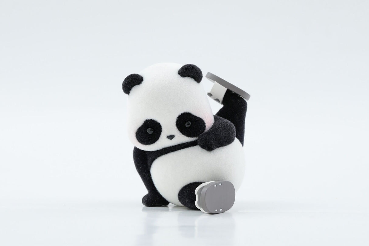 Panda Roll Panda As A Cat blind box figure holding scratching board accessory