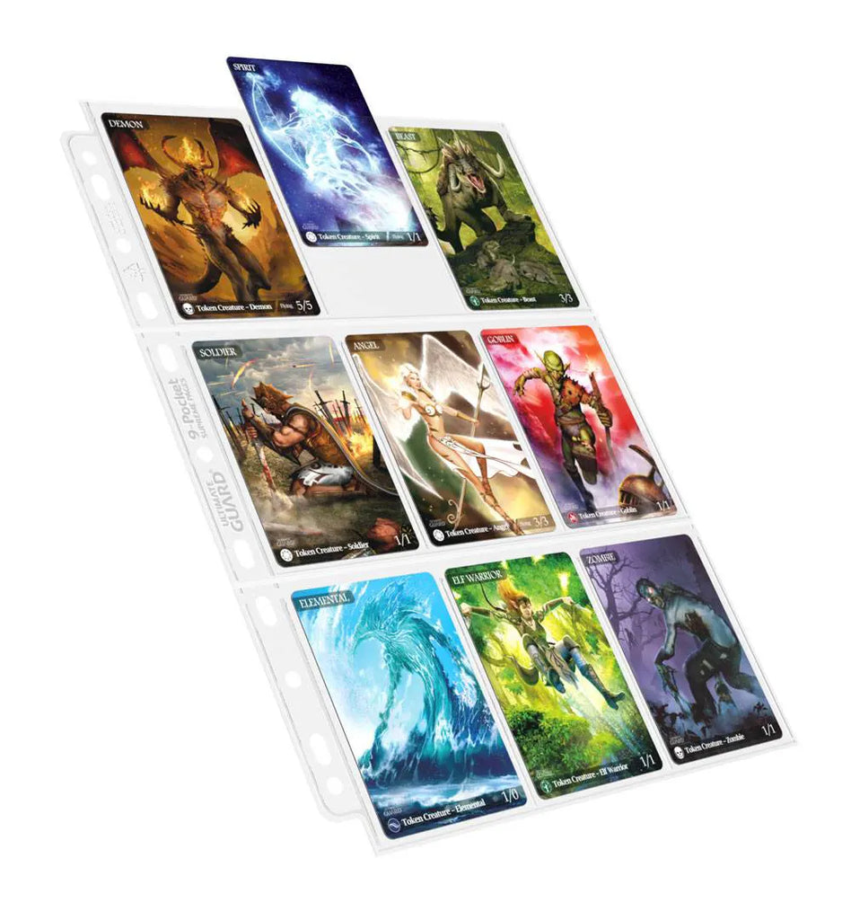 9-Pocket Pages Top-Loading (100 Pack) - Transparent - Ultimate Guard