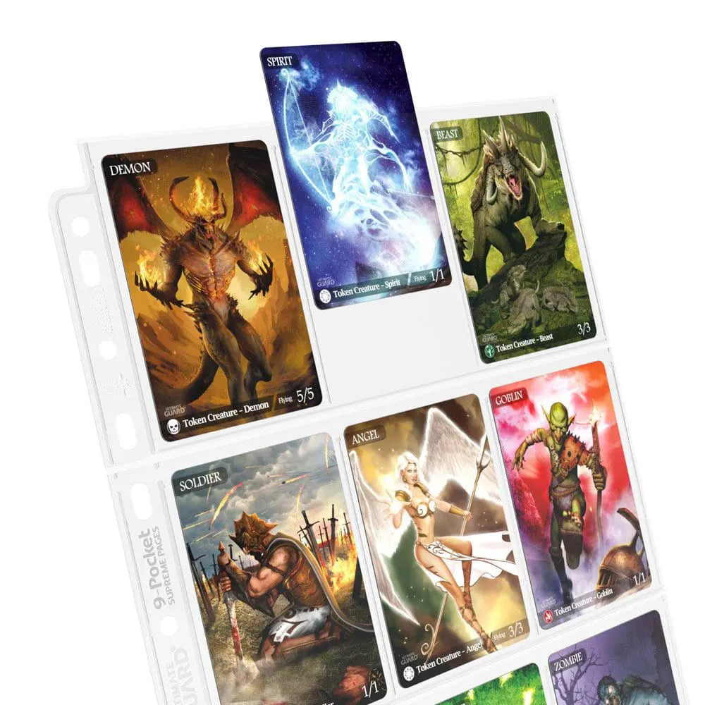 9-Pocket Pages Top-Loading (100 Pack) - Transparent - Ultimate Guard