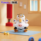 Alexander The Fat Tiger Dark Chaos Crew figure balancing on a horse during a workout