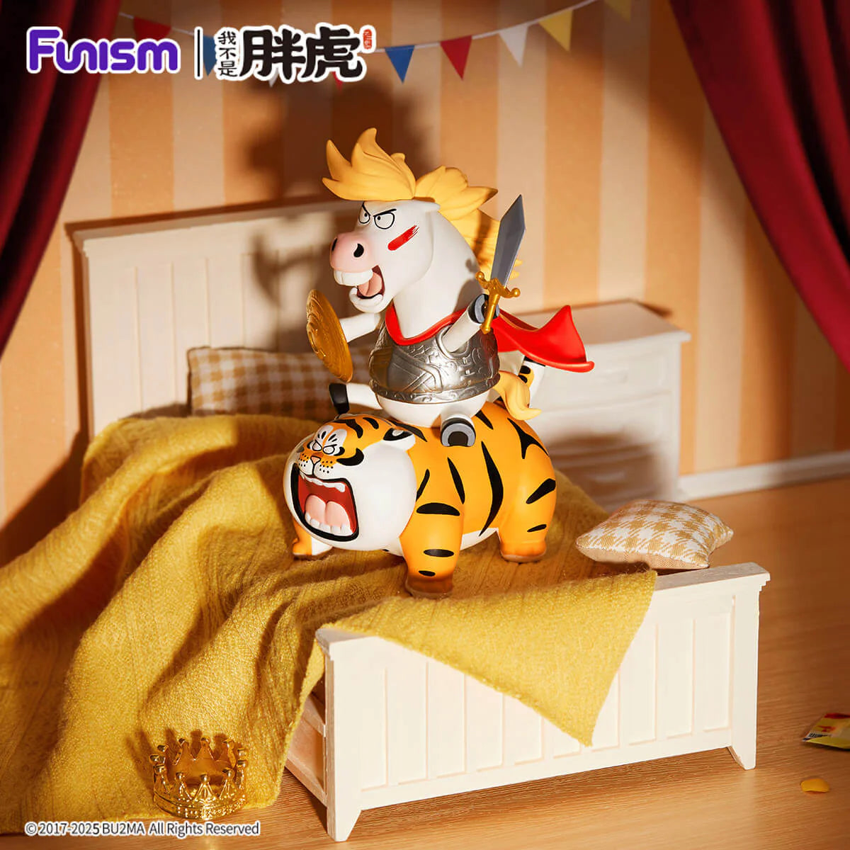 Alexander The Fat Tiger Dark Horse Rising figure riding a roaring tiger into battle