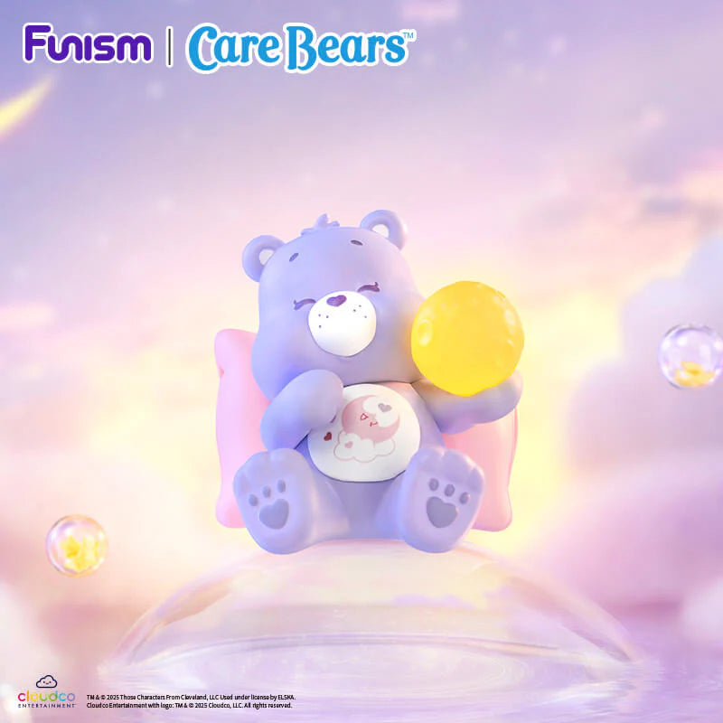 Sweet Dreams Bear from the Care Bears Planet of Joy Series with angel wings and a glowing halo