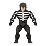 Front view of Misfits Danzig Skeleton vintage figure with skeletal design in black and white.