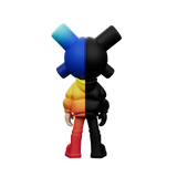 Dark Light EQSO Series 2 vinyl figure back view PopTerror