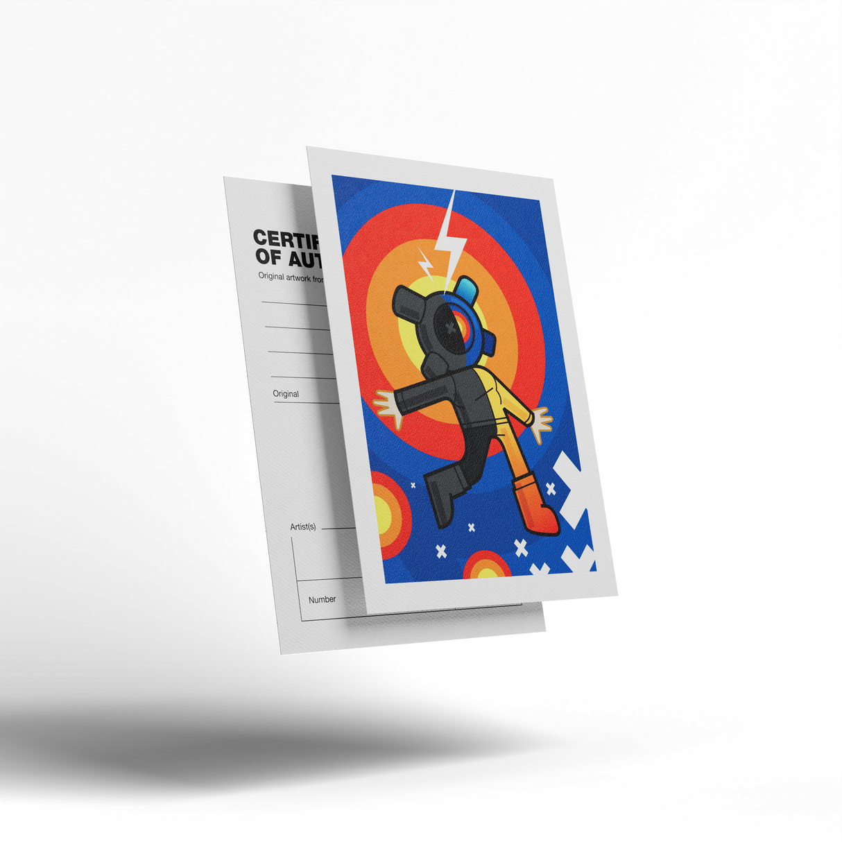 Dark Light EQSO Series 2 certificate of authenticity and sticker included